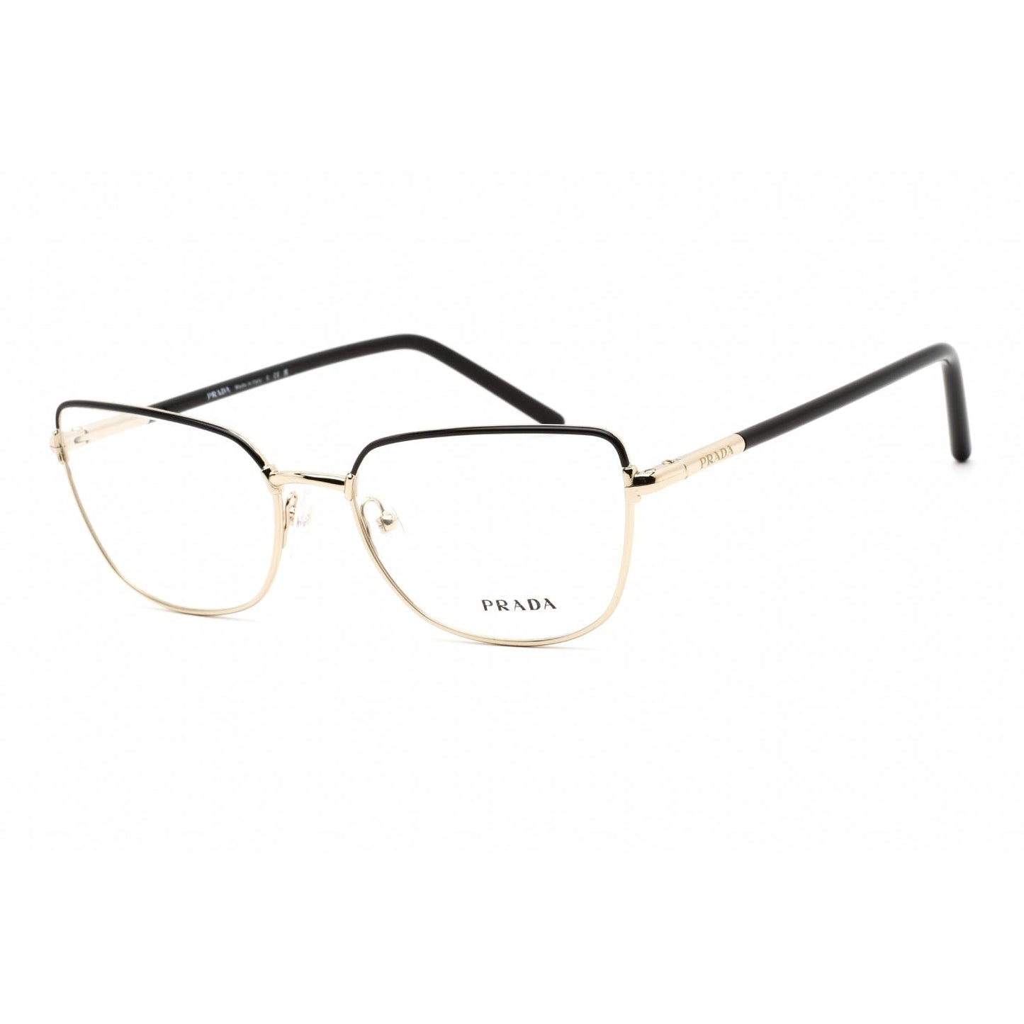 Prada   59YV Eyeglasses Pale Gold/Clear demo lens