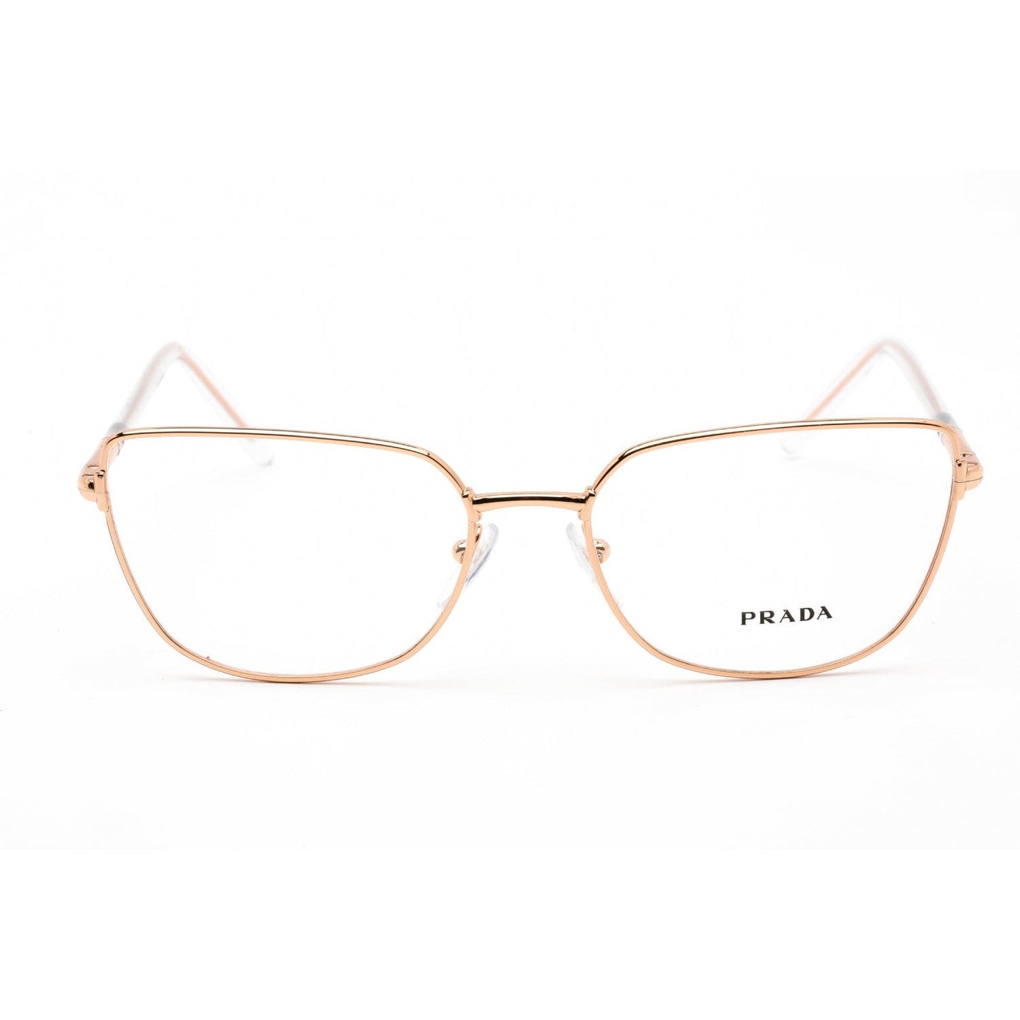 Prada   59YV Eyeglasses Pink Gold / Clear Lens