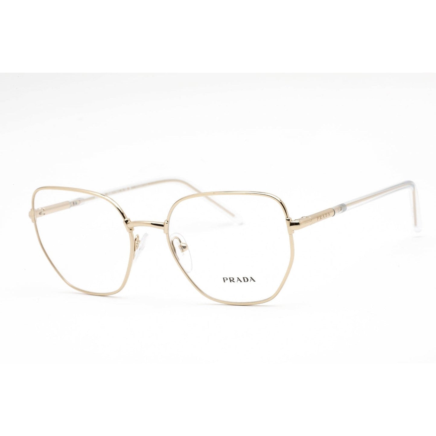 Prada   60WV Eyeglasses Gold / Clear Lens