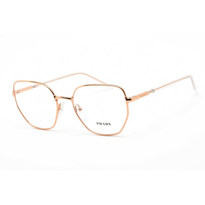 Prada   60WV Eyeglasses Pink Gold / Clear demo lens