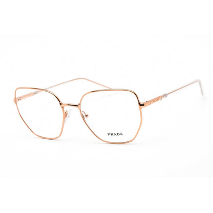 Prada   60WV Eyeglasses Pink Gold / Clear demo lens