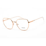 Prada   60WV Eyeglasses Pink Gold / Clear demo lens