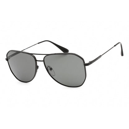 Prada   63XS Sunglasses Black / Grey Polarized Unisex