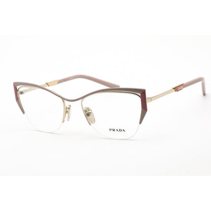 Prada   63YV Eyeglasses Gold/Pink / Clear Lens