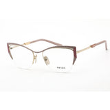 Prada   63YV Eyeglasses Gold/Pink / Clear Lens