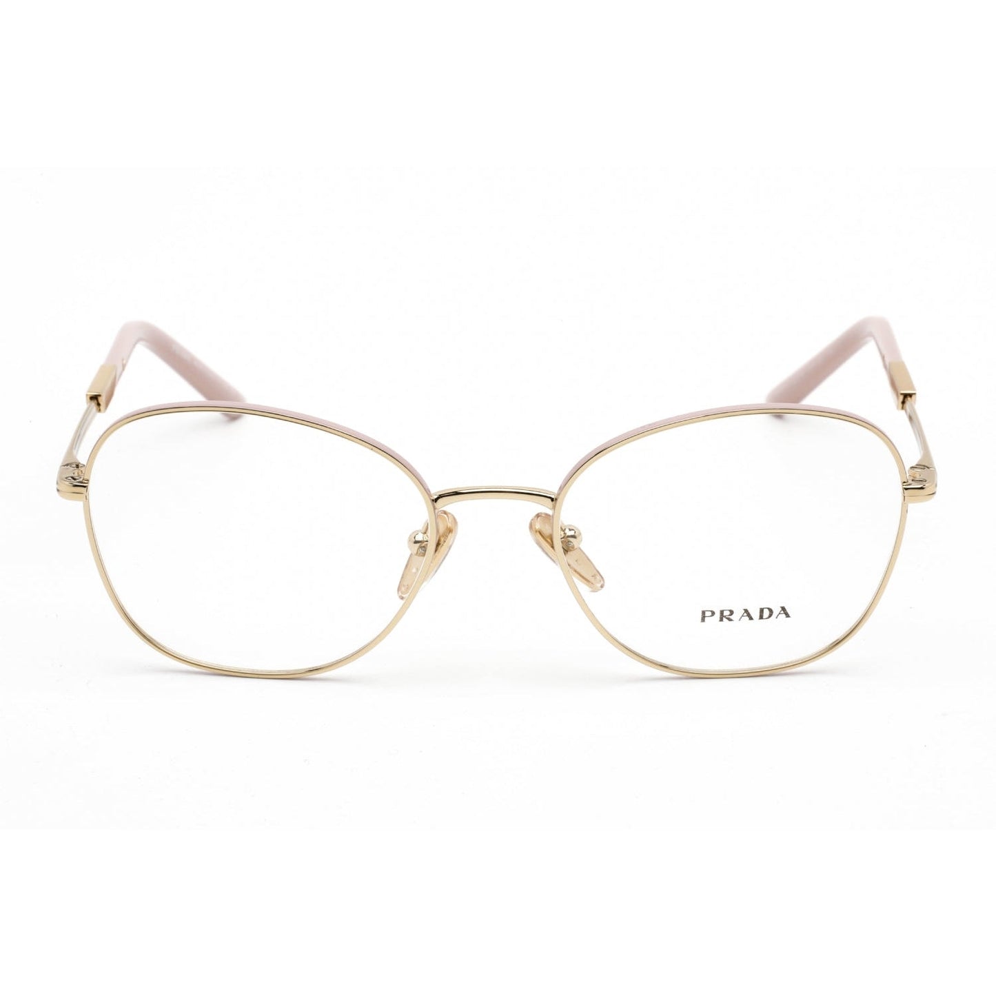 Prada   64YV Eyeglasses Pale Gold / Clear Lens