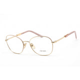 Prada   64YV Eyeglasses Pale Gold / Clear Lens