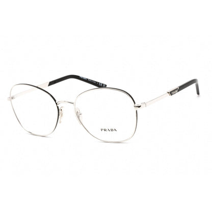 Prada   64YV Eyeglasses Silver/Clear Lens