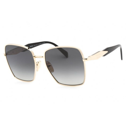 Prada   64ZS Sunglasses Pale Gold / Polarized Grey Women's