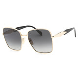 Prada   64ZS Sunglasses Pale Gold / Polarized Grey Women's