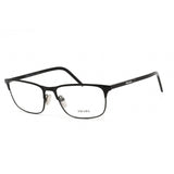 Prada   66YV Eyeglasses Black/Clear demo lens