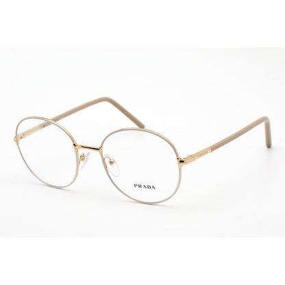 Prada  55WV Eyeglasses Beige/White/Clear demo lens