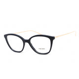 Prada PR 11VV Eyeglasses Blue/Clear demo lens