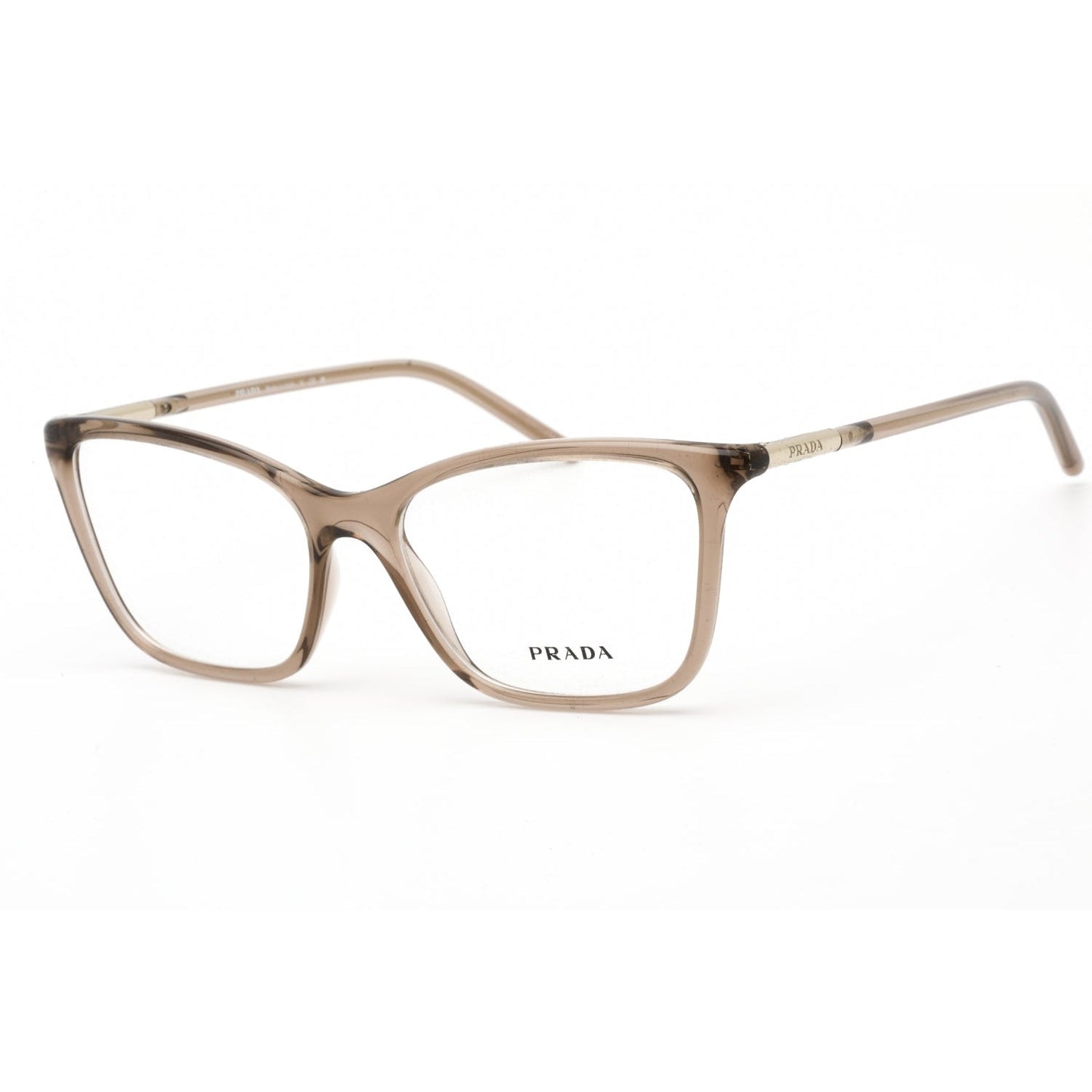 Prada PR081N Eyeglasses Honey Crystal / Clear demo lens