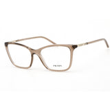 Prada PR081N Eyeglasses Honey Crystal / Clear demo lens