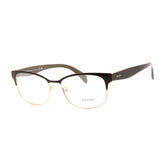 Prada PR65RV Eyeglasses Dark Brown / Clear Lens