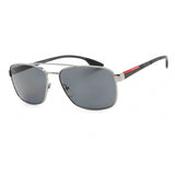 Prada Sport PS51US Sunglasses Gunmetal /Polar Grey