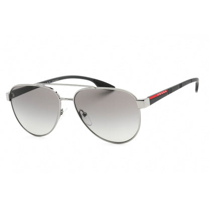 Prada Sport PS54TS Sunglasses Gunmetal / Grey Gradient