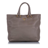 Prada Vitello Daino Tote  (SHG-12220)