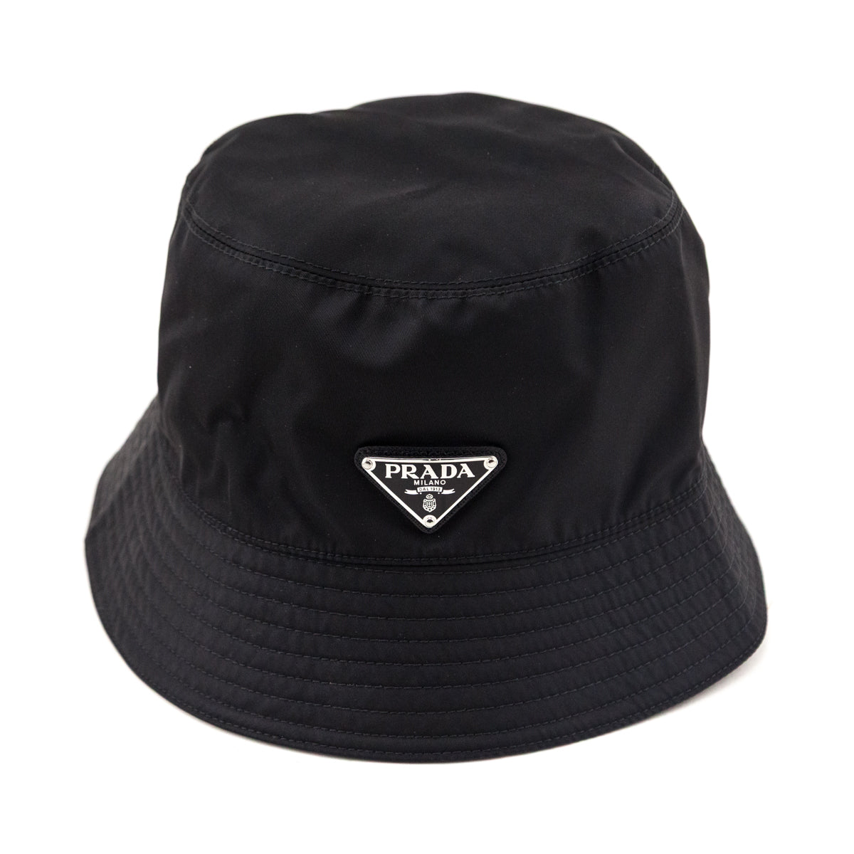 Prada Black Re-Nylon Bucket Hat