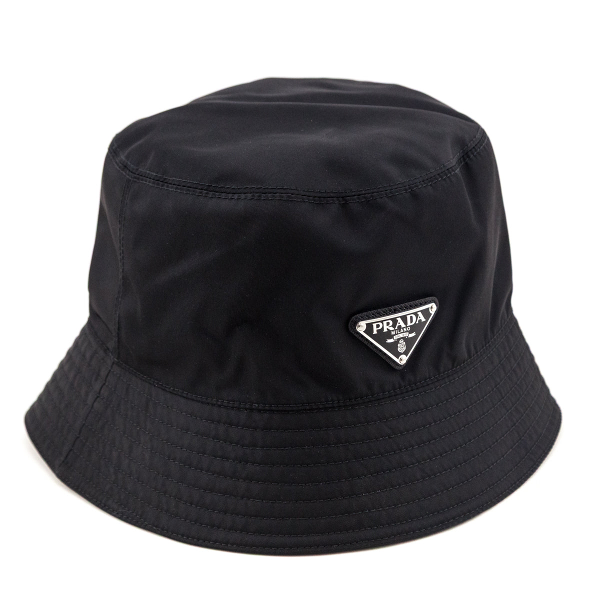 Prada Black Re-Nylon Bucket Hat