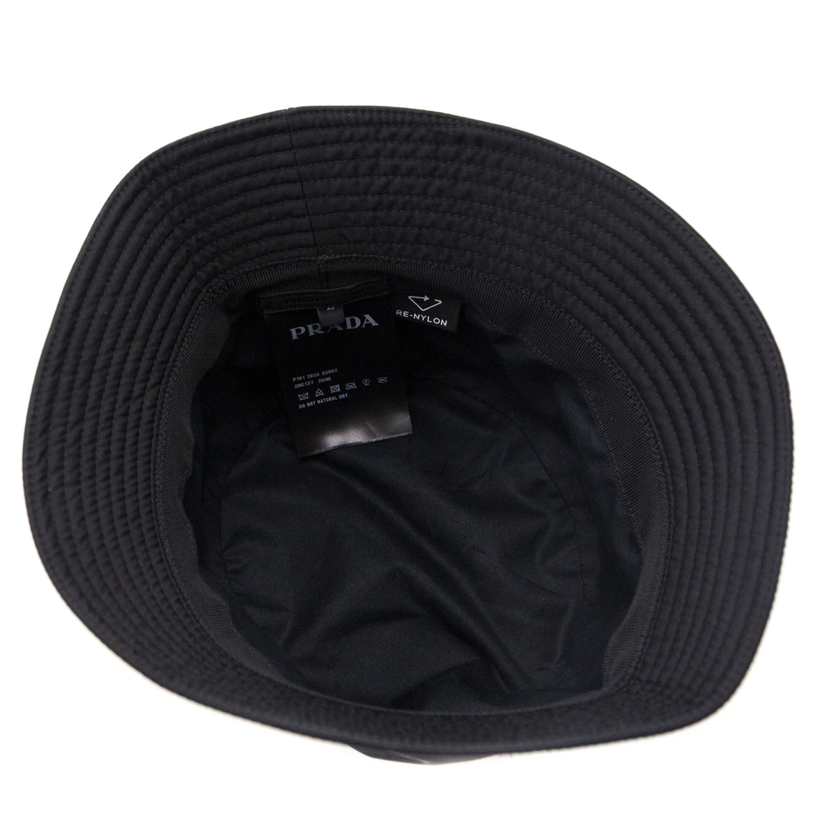 Prada Black Re-Nylon Bucket Hat