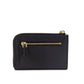 Prada Black Saffiano Keychain Card Holder
