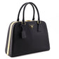 Prada Black Saffiano Pyramid Bag
