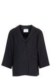 PRADA Blazer Wool Black