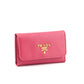 Prada Peonia Vitello Move Key Pouch