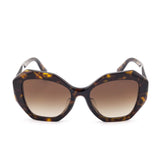 Prada Tortoise PR 16WS Oversized Sunglasses