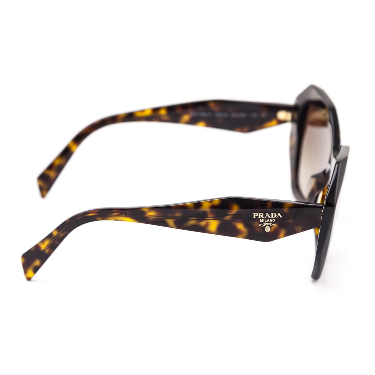 Prada Tortoise PR 16WS Oversized Sunglasses
