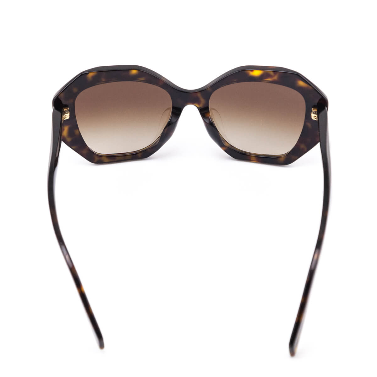 Prada Tortoise PR 16WS Oversized Sunglasses