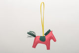 Hermes MM Rose Azalee Rodeo Bag Charm
