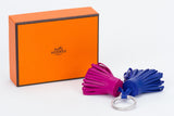 Hermes Double-Tassel Keychain