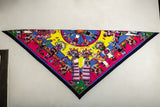 Hermes Fuchsia Pointe Kachinas Scarf