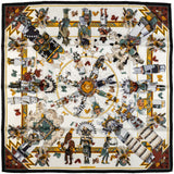Hermes Kermit Oliver Kachinas Scarf