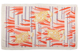 Hermes Tiger Beach Towel Preloved