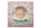 Hermes Rare Noel au Faubourg Pink Scarf