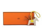 Hermes BNIB SM Rodeo Charm Craie