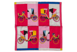 Hermes New Pink Carriages Silk Gavroche