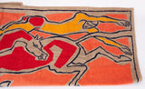 Hermes NIB Orange Horse Beach Towel