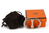 Hermes New Gold Scarf Ring W/Box