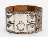 Hermes Collier De Chien Ombre Lizard