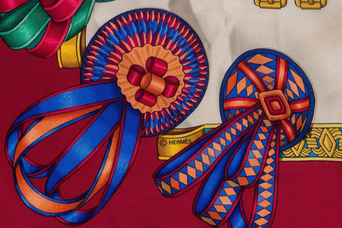 Hermes Les Rubans Du Cheval Scarf