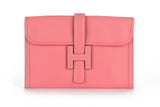 Hermes Jige Elan 29 Clutch Rose Confetti