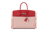 Hermes Swift Twill H Fray Fray Birkin 35