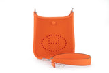 Hermes New Mini Evelyne Neo Orange