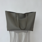 Saint Laurent Shopping Saint Laurent in Leather Storm