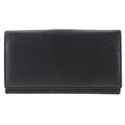 Gucci 143391 GG Canvas Leather Long Wallet